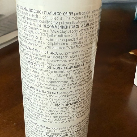 L'ANZA Healing Color CLAY DECOLORIZER, 16 oz Pro Hair Product - Picture 3 of 7